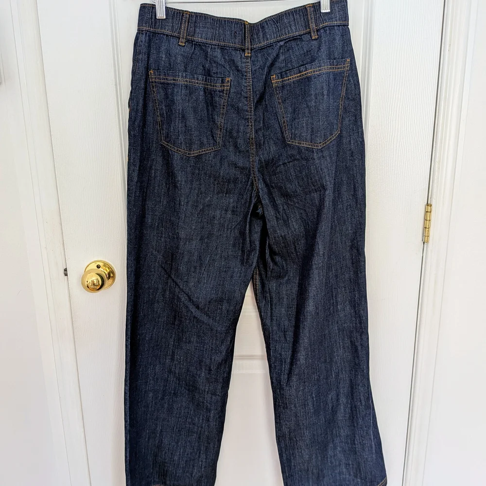 Mexx Denim Light Weight Wide Leg Pants - Picture 6 of 8